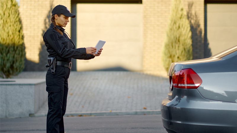Career guidance for a position Parking officer