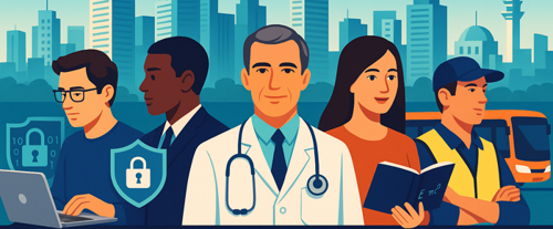 In-demand professions